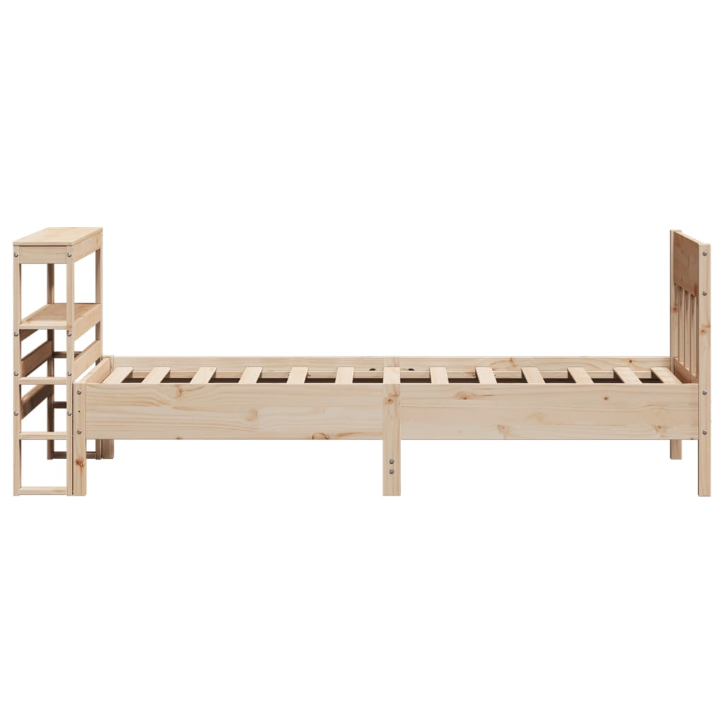 Letto senza Materasso 90x190 cm in Legno Massello di Pino 3306285