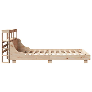 Letto senza Materasso 120x190 cm in Legno Massello di Pino 3306438