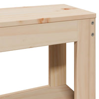 Letto senza Materasso 120x190 cm in Legno Massello di Pino 3306438