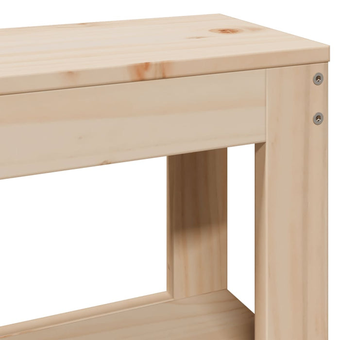 Letto senza Materasso 160x200 cm in Legno Massello di Pino 3306453