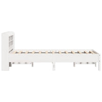Letto senza Materasso Bianco 90x200 cm Legno Massello di Pino 3306898