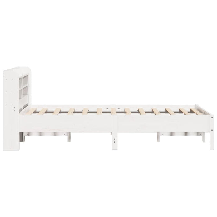 Letto senza Materasso Bianco 90x200 cm Legno Massello di Pino 3306898