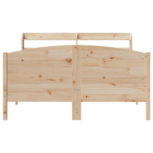 Letto senza Materasso 160x200 cm in Legno Massello di Pino 3306960