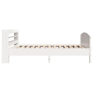 vidaXL Letto senza Materasso Bianco 90x190 cm in Legno Massello Pino