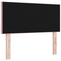 Testiera LED con testiera-Testata con LED-Testiera Decorativa Rosa 100 cm Pelle Sintetica 188450