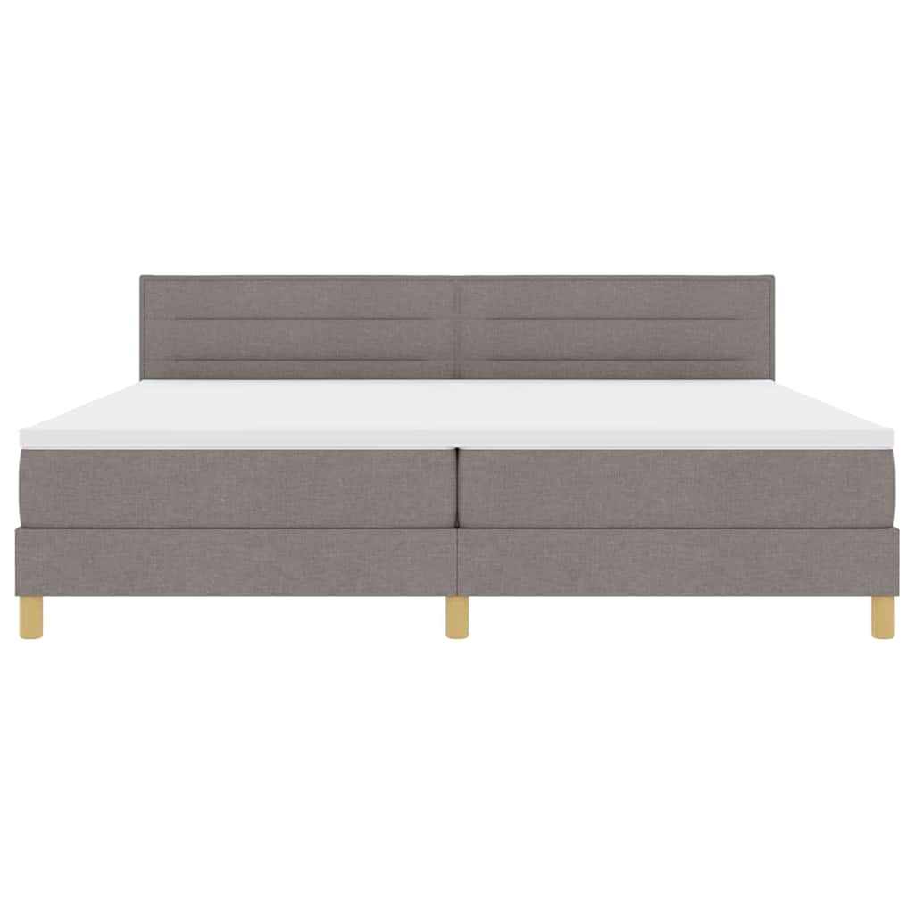 Letto a molle con materasso Talpa 200 x 200 cm Tessuto 3338871