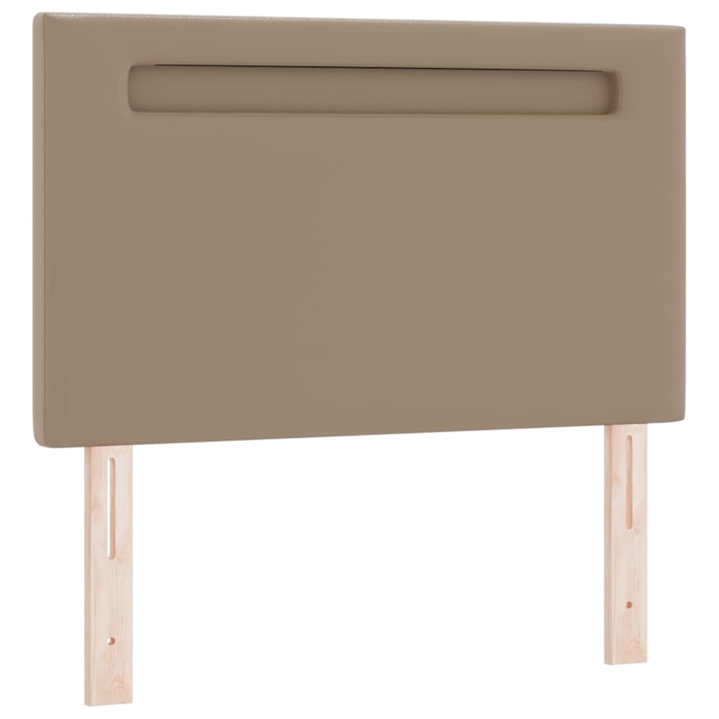 vidaXL Letto a molle con materasso Bianco e Cappuccino 90 x 200 cm