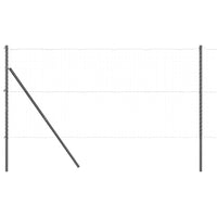 Palo della recinzione 26 pcs Grigio 3.2 x 3.2 x 170 cm Acciaio 3350137