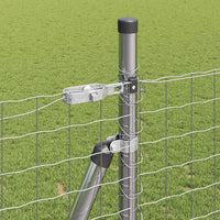 Palo della recinzione Altro 52 pcs Argento 3.2 x 3.2 x 88.5 cm 3350270