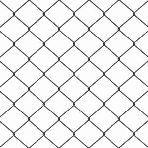 Recinzione a maglie con posti Grigio 0.8 x 25 m Acciaio 3351192