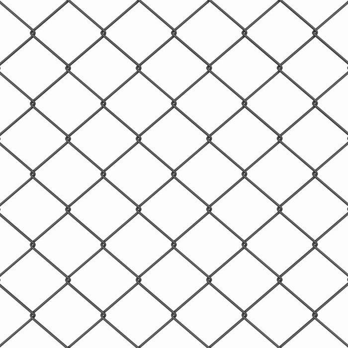 Recinzione a maglie con posti Grigio 0.8 x 25 m Acciaio 3351192