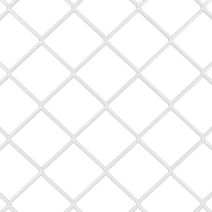 Set di pali del recinto Argento 25 x 1,2 m Acciaio zincato 3351225