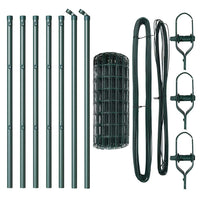 Recinzione con pali. Verde 0.4 x 10 m Acciaio 3350279