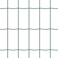 Recinzione con pali. Verde 0.8 x 10 m Acciaio 3350289