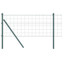 Recinzione con pali. Verde 0.6 x 50 m Acciaio 3350345