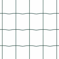 Recinzione con pali. Verde 0.4 x 10 m Acciaio 3350346