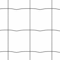 Recinzione con pali. Grigio 0.8 x 25 m Acciaio 3350423