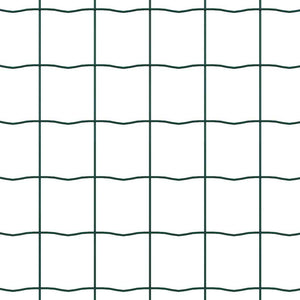 Recinzione con pali. Verde 1.2 x 10 m Acciaio 3350540