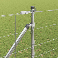 Recinzione da campo Argento 25 x 1,2 m Acciaio zincato 3351429