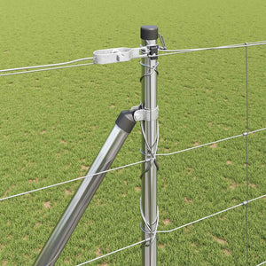 Recinzione da campo Argento 25 x 1.6 m Acciaio zincato 3351440