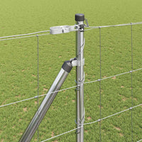 Recinzione da campo Argento 25 x 1.6 m Acciaio zincato 3351441