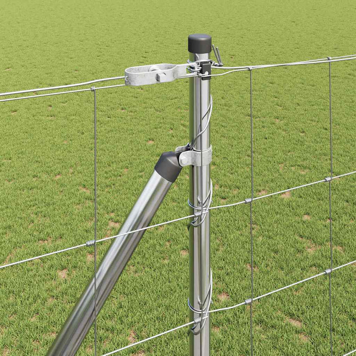 Recinzione da campo Argento 25 x 1.6 m Acciaio zincato 3351441