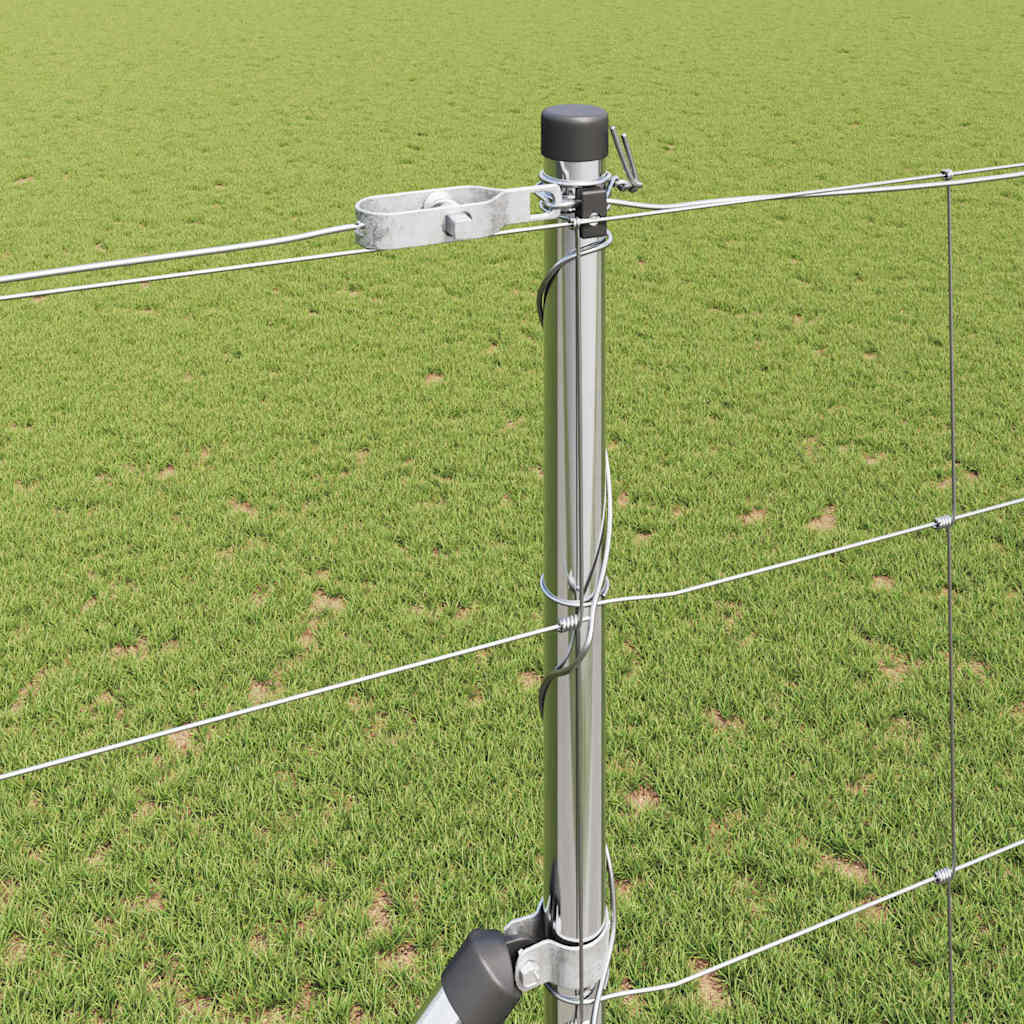 Recinzione da campo Argento 50 x 1.5 m Acciaio zincato 3351464