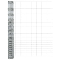 Recinzione da campo Argento 25 x 1.5 m Acciaio zincato 3351520