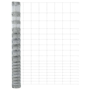 Recinzione da campo Argento 25 x 1.5 m Acciaio zincato 3351520