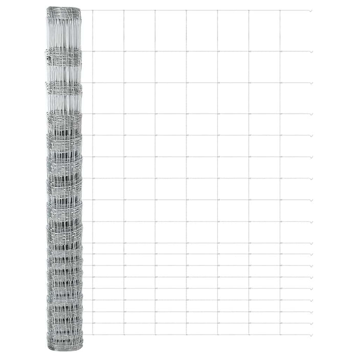 Recinzione da campo Argento 25 x 1.5 m Acciaio zincato 3351520