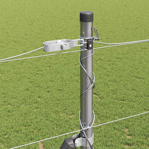 Recinzione da campo Argento 25 x 1.6 m Acciaio zincato 3351523