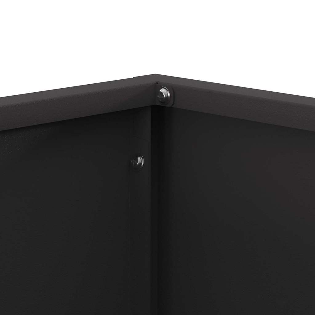 Focolare Nero 40 x 40 x 35 cm Acciaio 858908