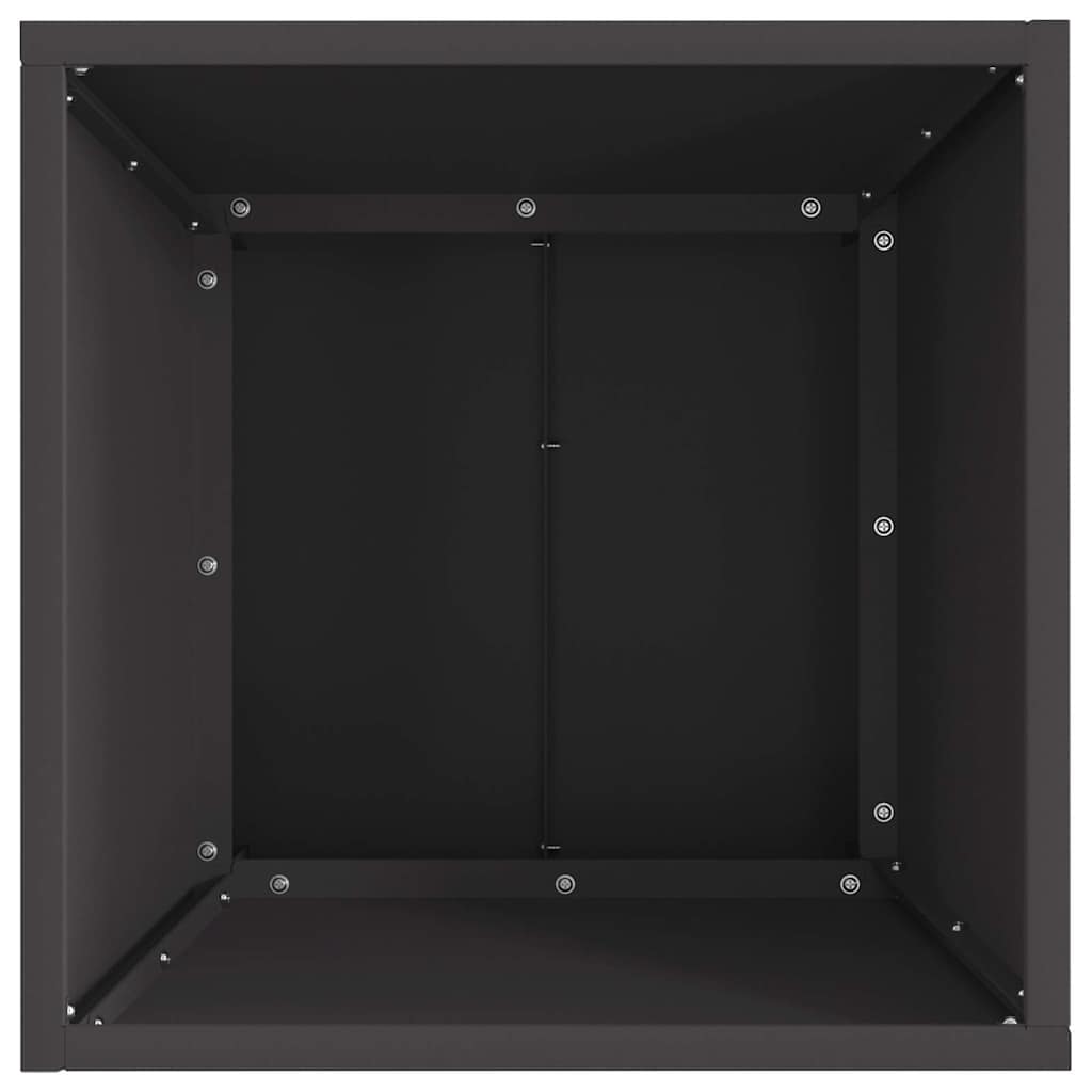 Focolare Nero 40 x 40 x 35 cm Acciaio 858908