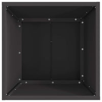 Focolare Nero 40 x 40 x 35 cm Acciaio 858908