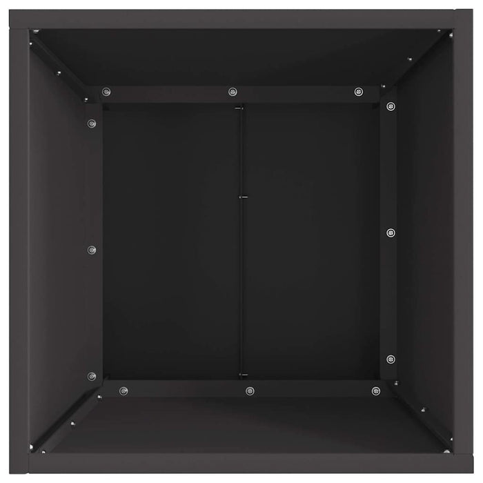 Focolare Nero 40 x 40 x 35 cm Acciaio 858908