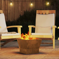 Focolare Marrone 40 x 40 x 35 cm Acciaio 858909