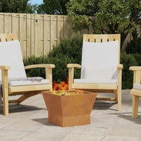 Focolare Marrone 40 x 40 x 35 cm Acciaio 858909