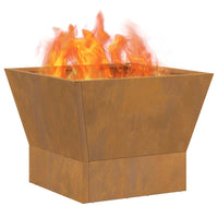 Focolare Marrone 40 x 40 x 35 cm Acciaio 858909