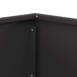 Focolare Nero 60 x 60 x 35 cm Acciaio 858910