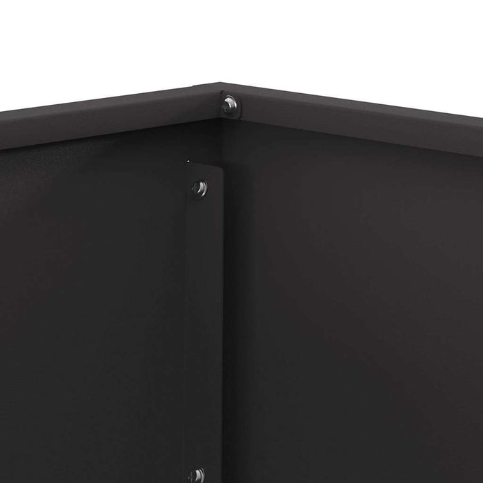 Focolare Nero 60 x 60 x 35 cm Acciaio 858910