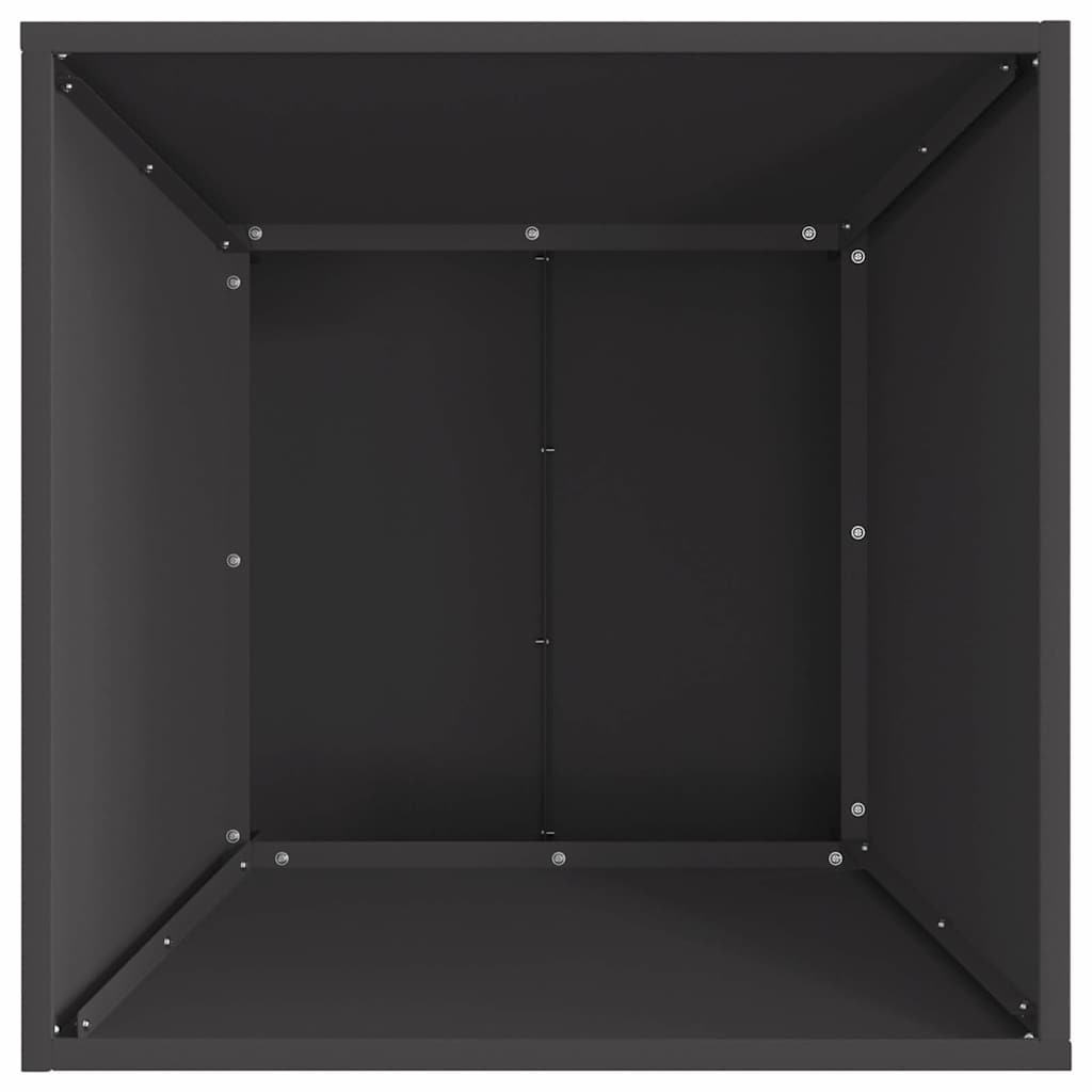 Focolare Nero 60 x 60 x 35 cm Acciaio 858910