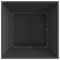 Focolare Nero 60 x 60 x 35 cm Acciaio 858910