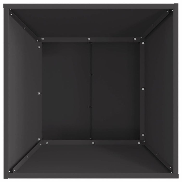 Focolare Nero 60 x 60 x 35 cm Acciaio 858910