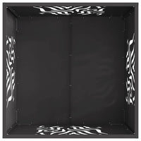 Focolare Nero 60 x 60 x 40 cm Acciaio laminato a freddo 858914
