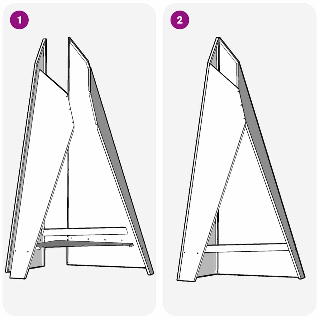 Focolare Marrone 58 x 40 x 100 cm acciaio corten 858917