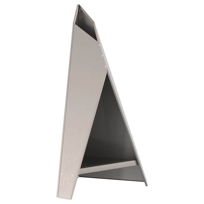 Focolare Marrone 58 x 40 x 100 cm acciaio corten 858917