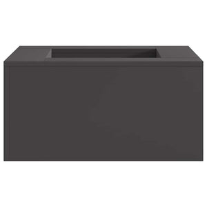 Focolare Nero 60 x 60 x 30 cm Acciaio laminato a freddo 858918