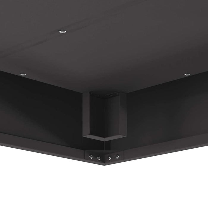 Focolare Nero 80 x 80 x 40 cm Acciaio laminato a freddo 858920