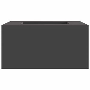 Focolare Nero 80 x 80 x 40 cm Acciaio laminato a freddo 858920