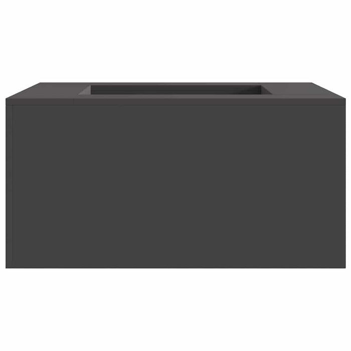 Focolare Nero 80 x 80 x 40 cm Acciaio laminato a freddo 858920